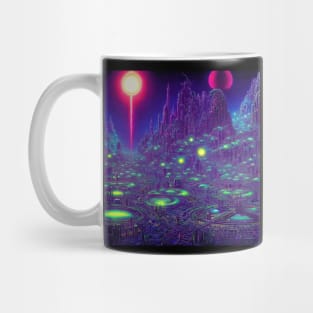 Infinite Mysterious Astral City Mug